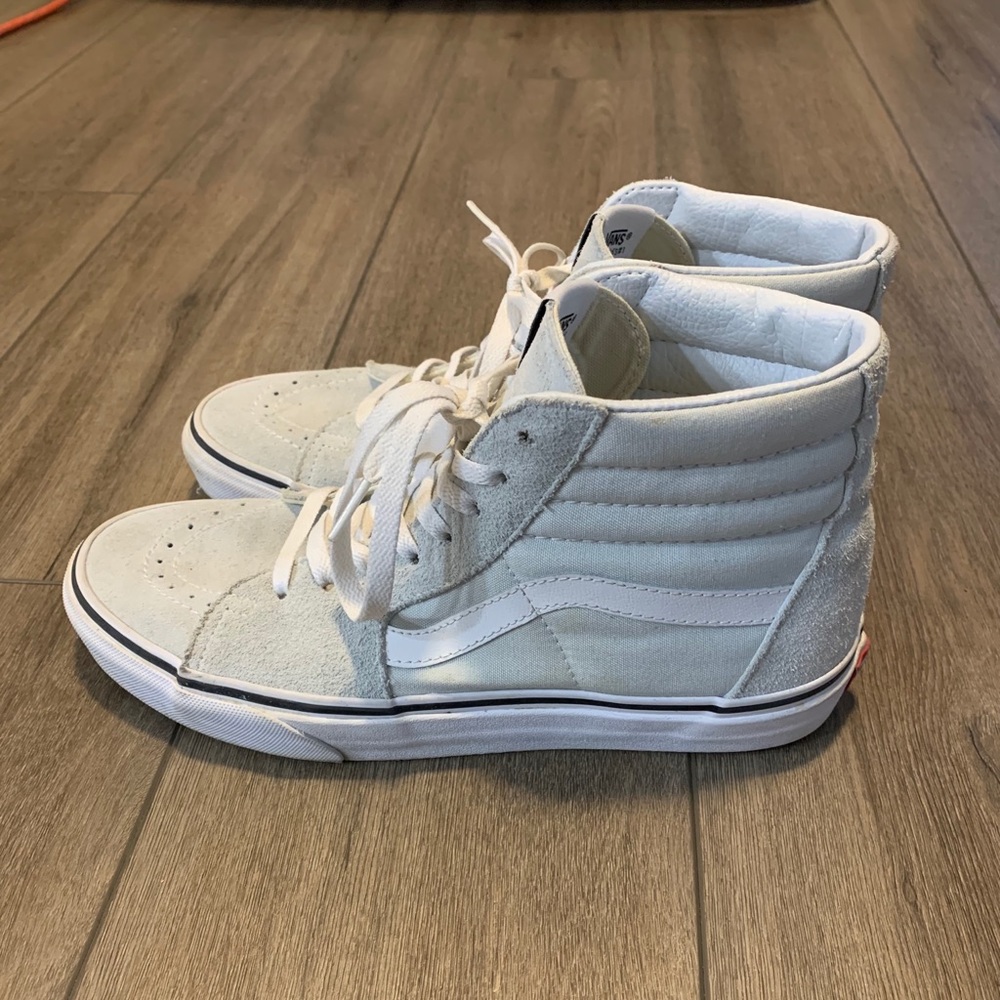 Vans SK8-HI Grey Suede size 8.5